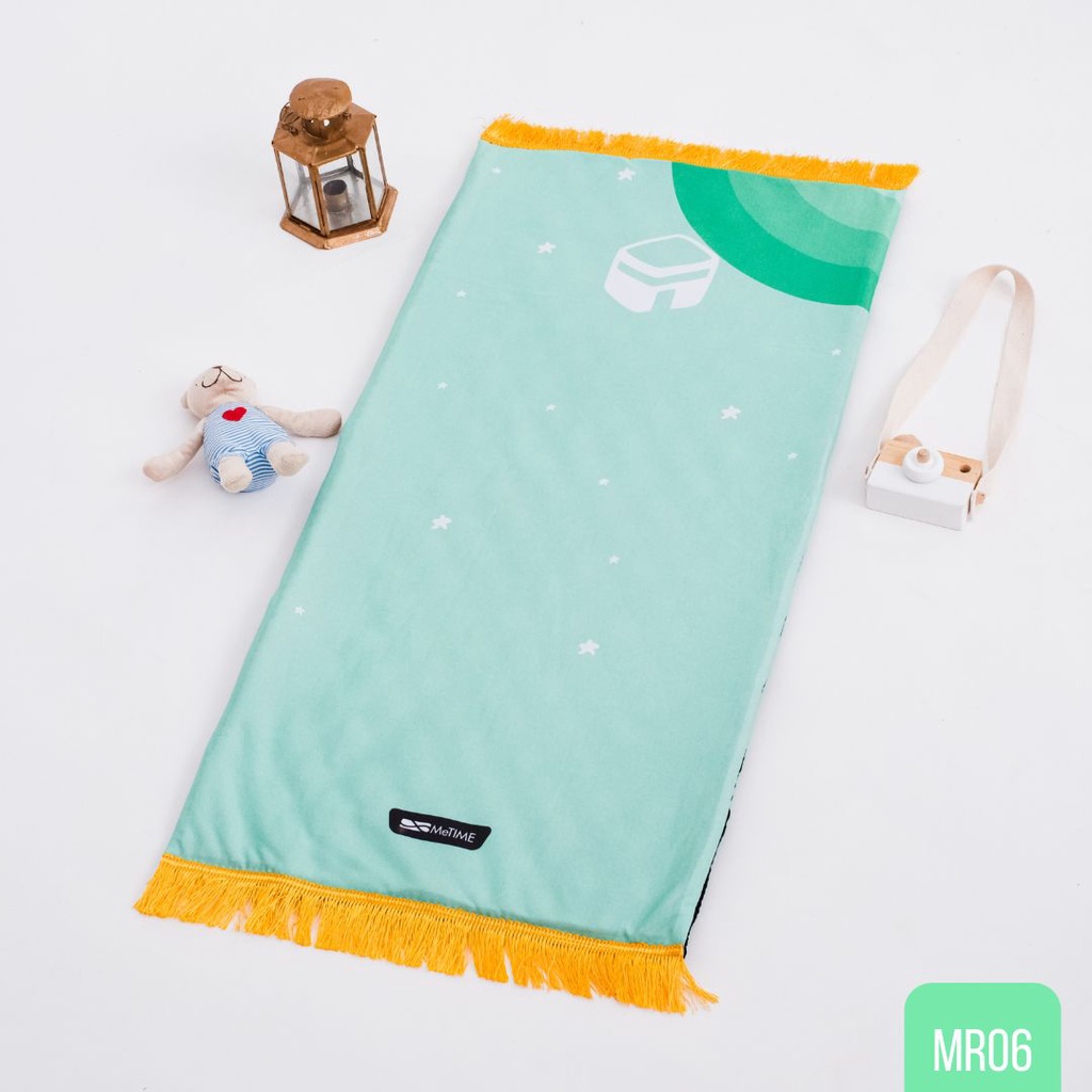 Sajadah Anak Rumbai MeTime / Sajadah Anak / Sajadah Tebal / Sajadah Travel  (3 Color Series)