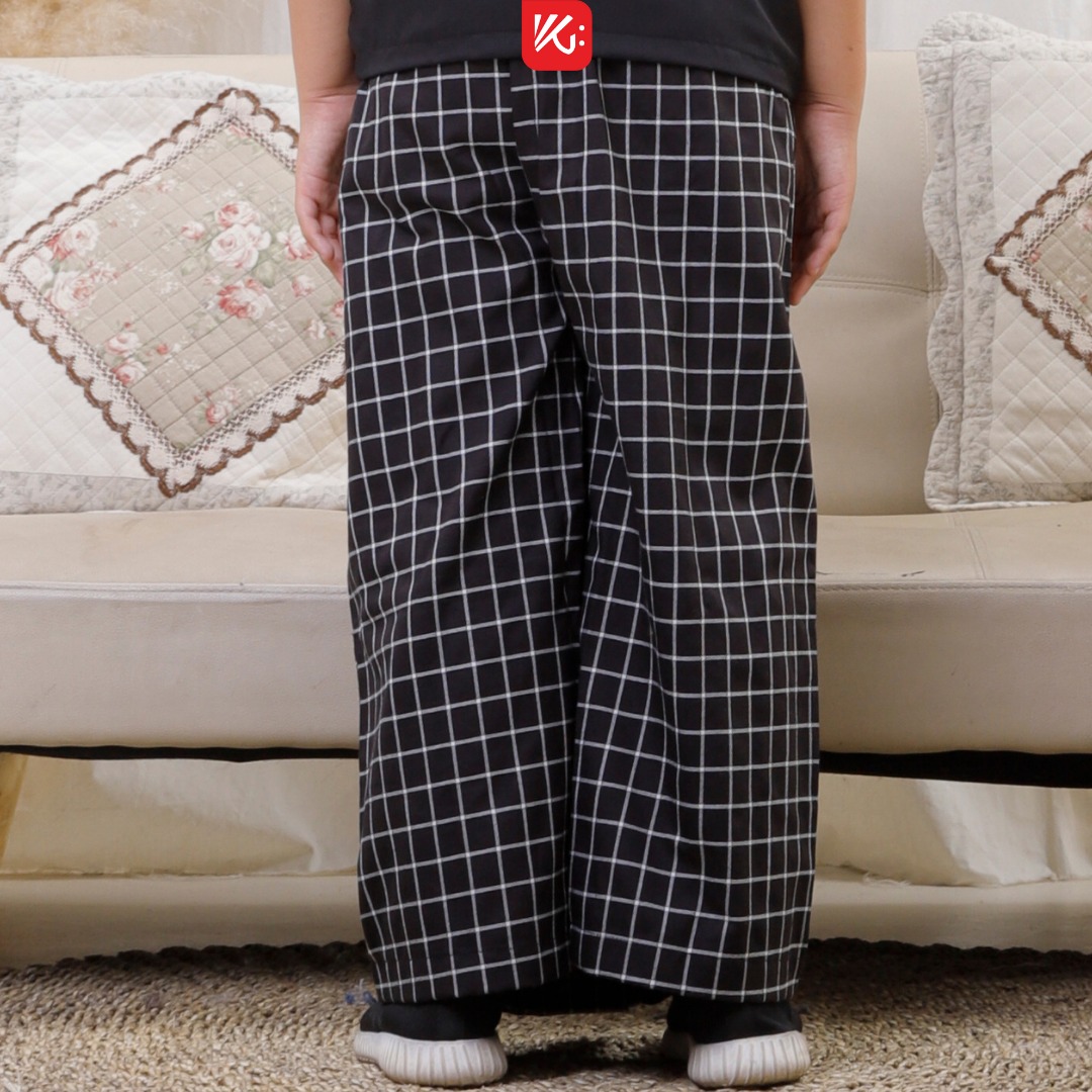 Sarung Anak Instan KokoGibran / Sarung Hitam Putih / Sarung Instan Praktis / Sarung Instan (SP127)