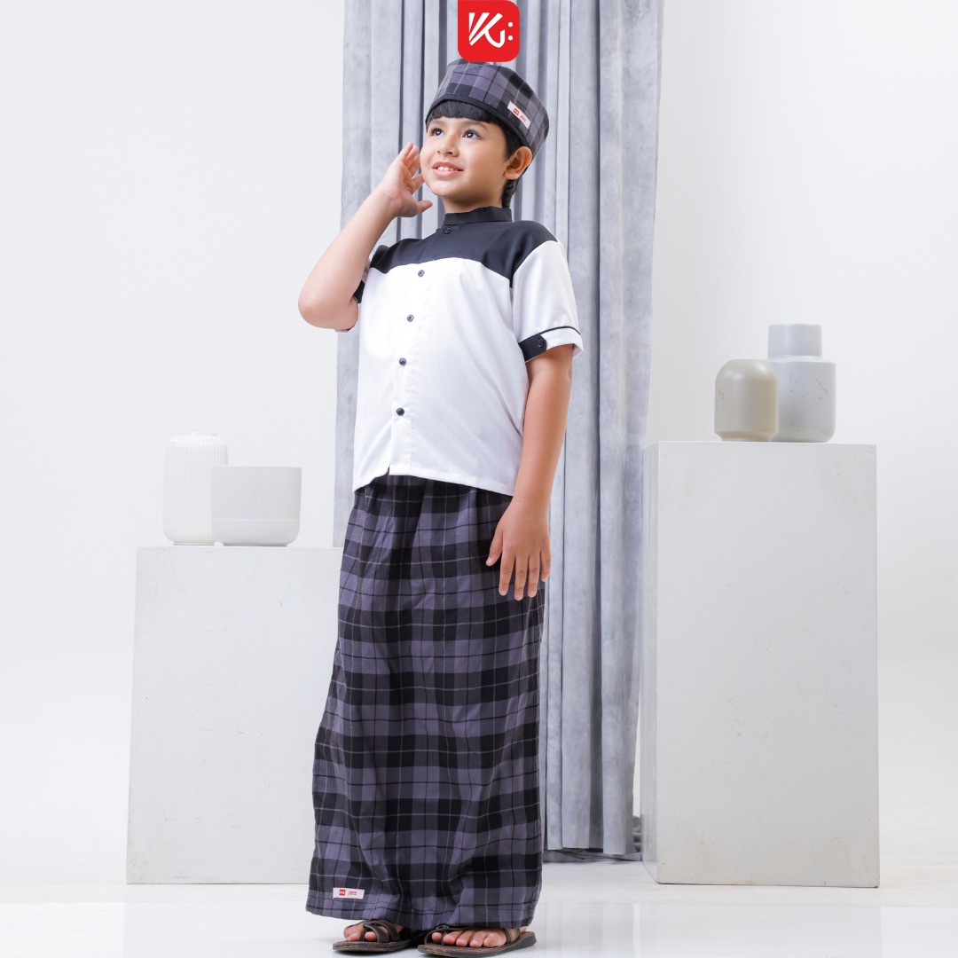 Set Anak KokoGibran / Set Sarkoci / Sarcelko / Baju Muslim Anak / Baju Musilm Anak Laki Laki / Sarkoci Instan