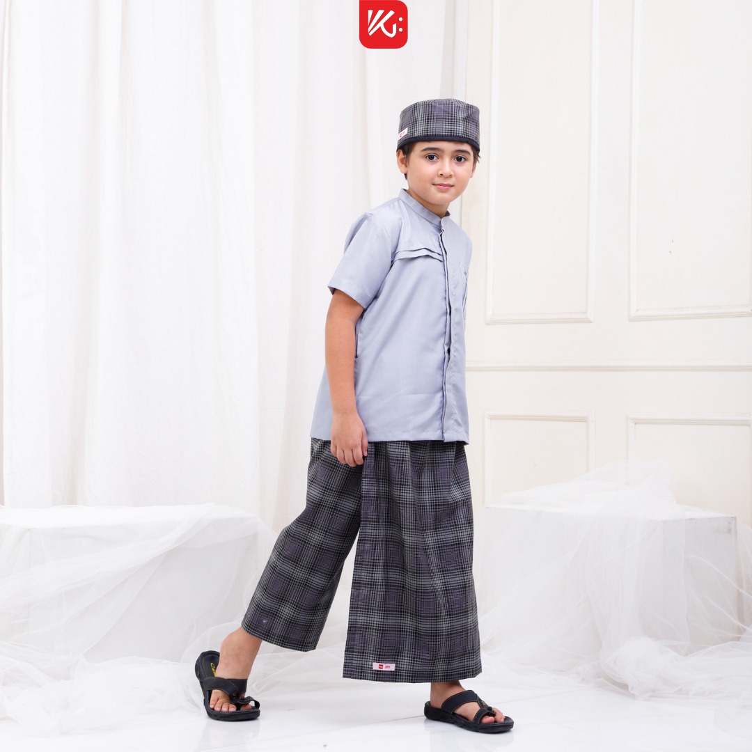 Set Anak KokoGibran / Set Sarkoci / Sarcelko / Baju Muslim Anak / Baju Musilm Anak Laki Laki / Sarkoci Instan