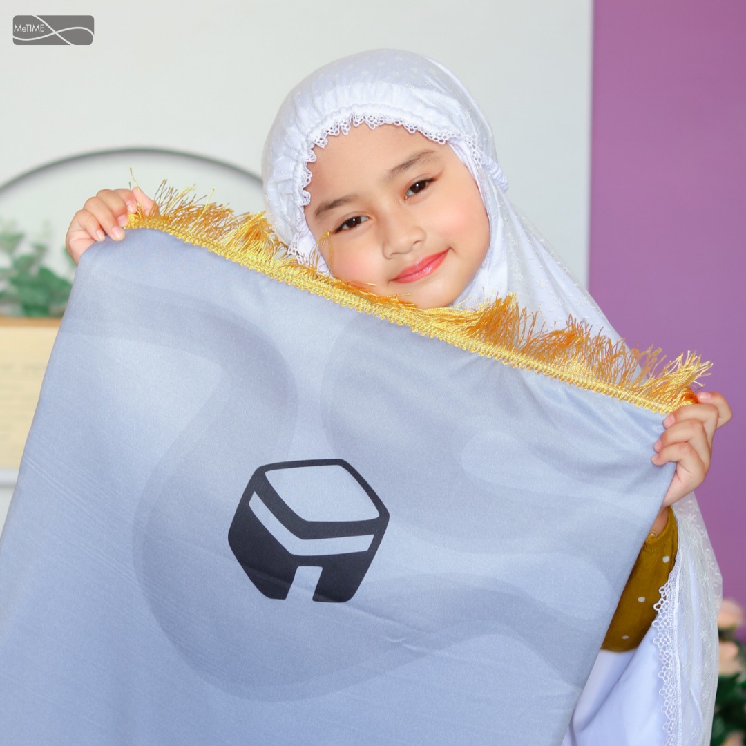 Sajadah Anak Custom Nama MeTime / Sajadah Nama / Sajadah Anak (Scandinavian Series)