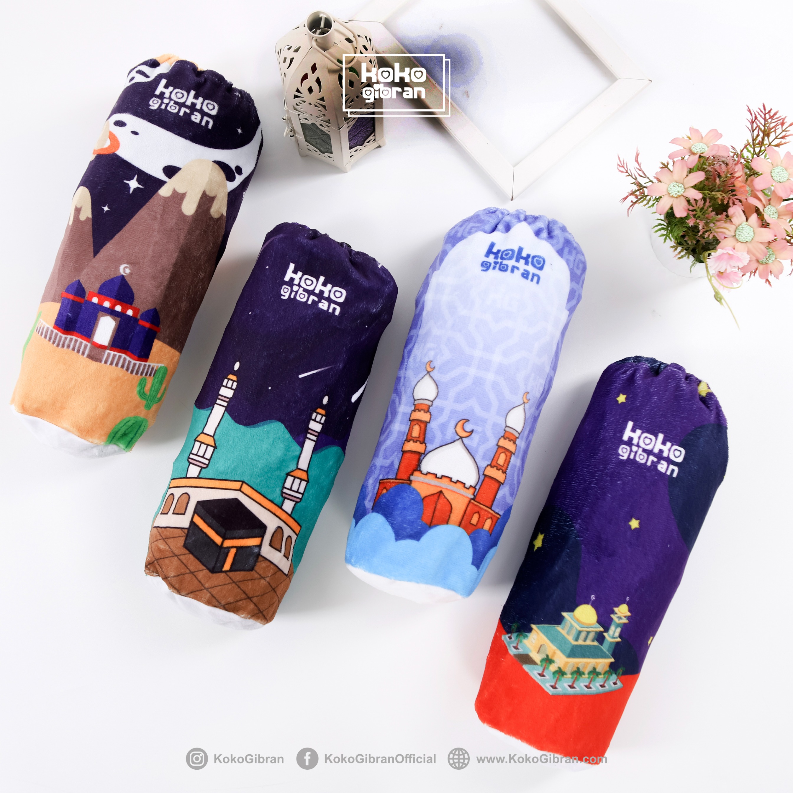 (READY) Sajadah Anak Eksklusif KokoGibran / Sajadah Anak Custom Nama / Sajadah Anak Tebal (Boys Series)