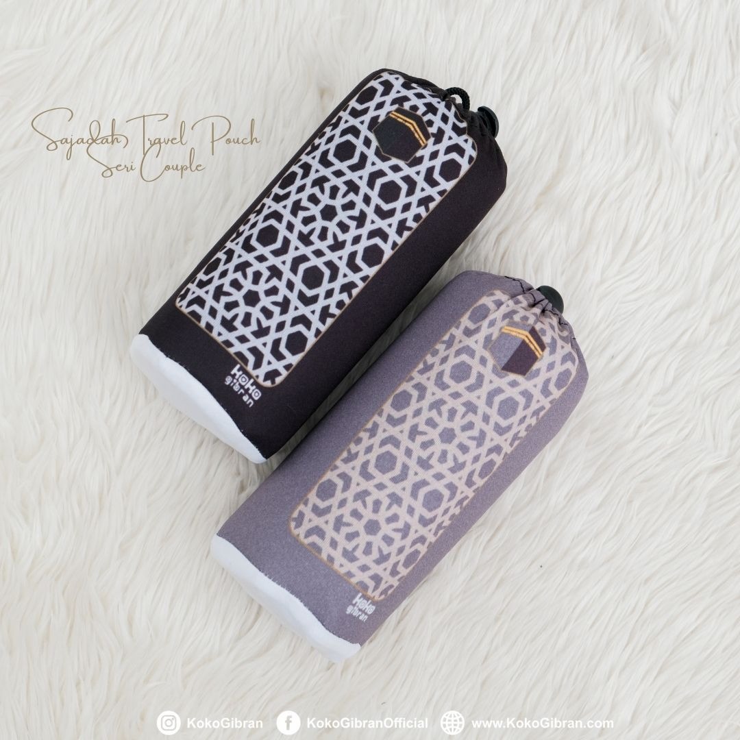 Sajadah Traveling Pouch KokoGibran / Sajadah Traveling Dewasa / Sajadah Saku (STN0105060714151617)