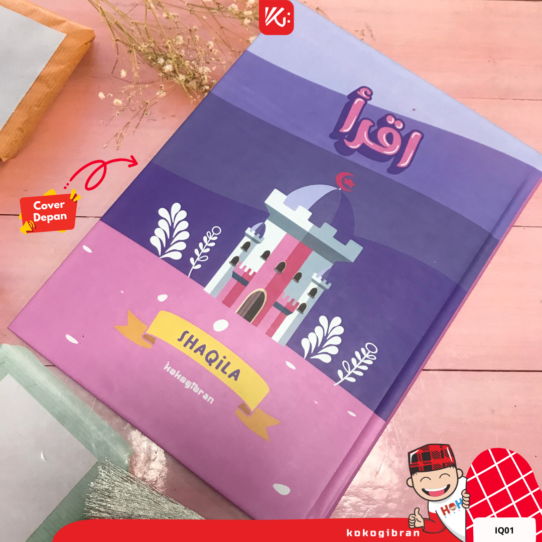 Iqro' Custom / Iqra Custom Nama / Iqra HardCover