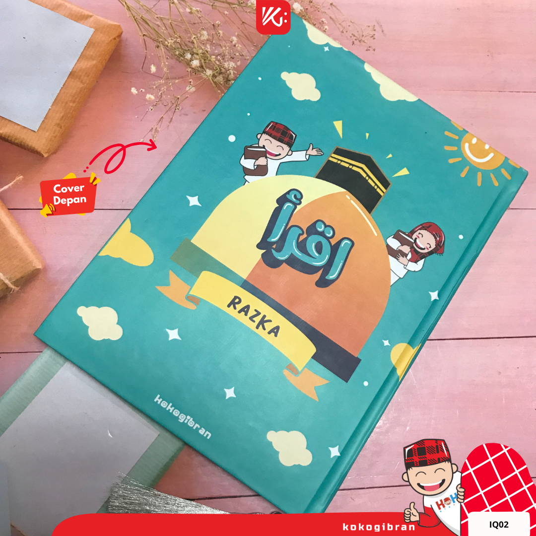 Iqro' Custom / Iqra Custom Nama / Iqra HardCover