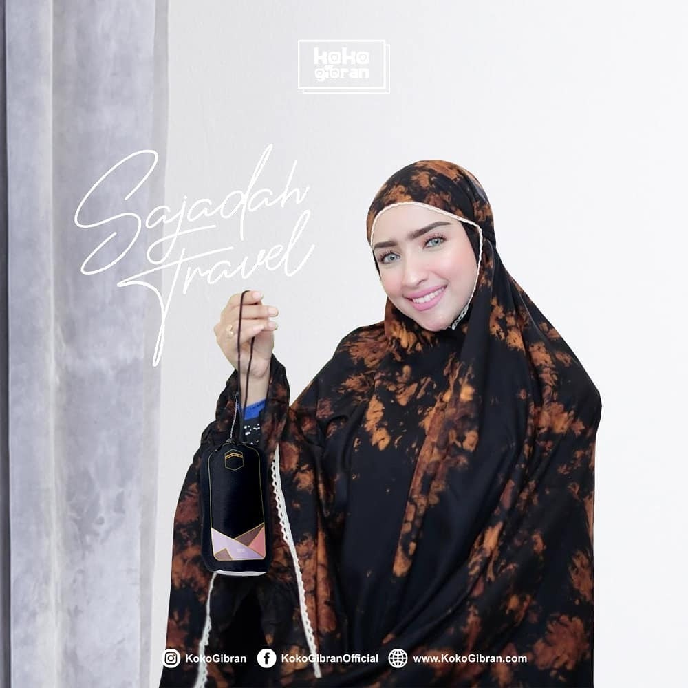 Sajadah Traveling Pouch KokoGibran / Sajadah Traveling Dewasa / Sajadah Saku (STN10111213)