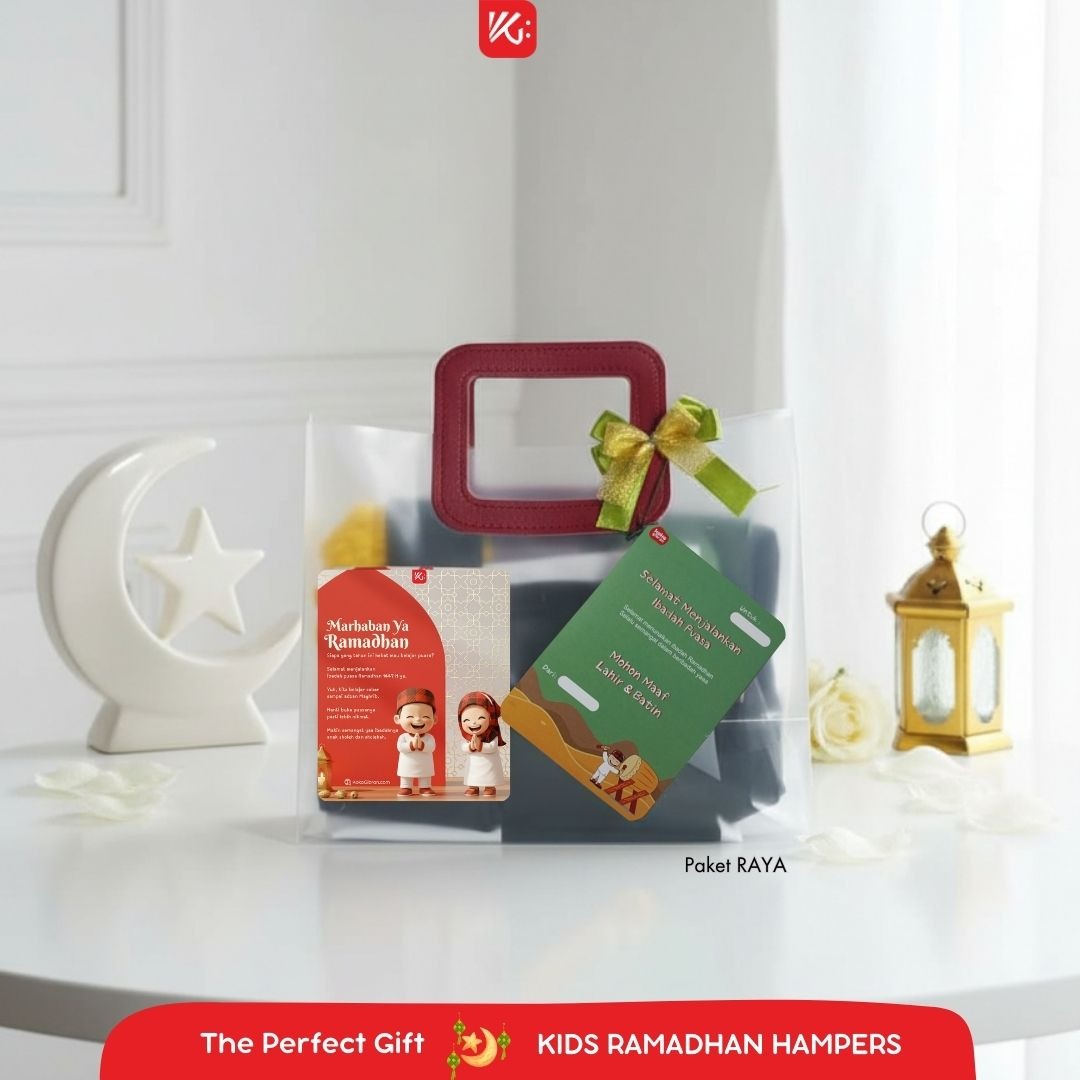 Hampers Ramadhan Anak KokoGibran – Paket Ibadah Anak Lengkap | Kado Lebaran | Hampers Anak (Paket Rayya)