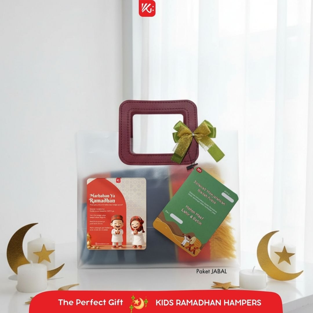 Hampers Ramadhan Anak Paket JABAL – Sajadah Anak | Hadiah Ramadhan & Lebaran