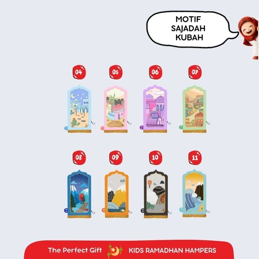 Image of Hampers Ramadhan Anak Paket NUUR – Sajadah Anak + Al Quran | Kado Lebaran Anak (Paket Nuur)