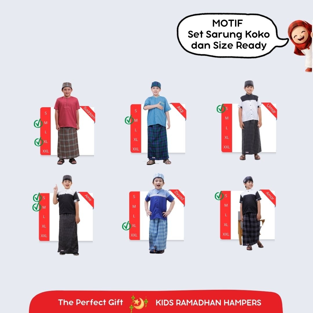 Hampers Ramadhan Anak KokoGibran – Paket Ibadah Anak Lengkap | Kado Lebaran | Hampers Anak (Paket Rayya)