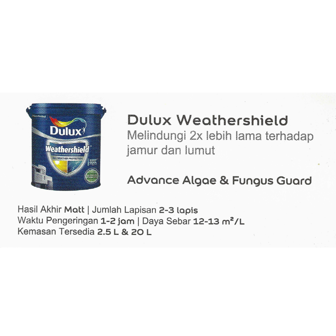 Dulux Weathershield (White) tinting