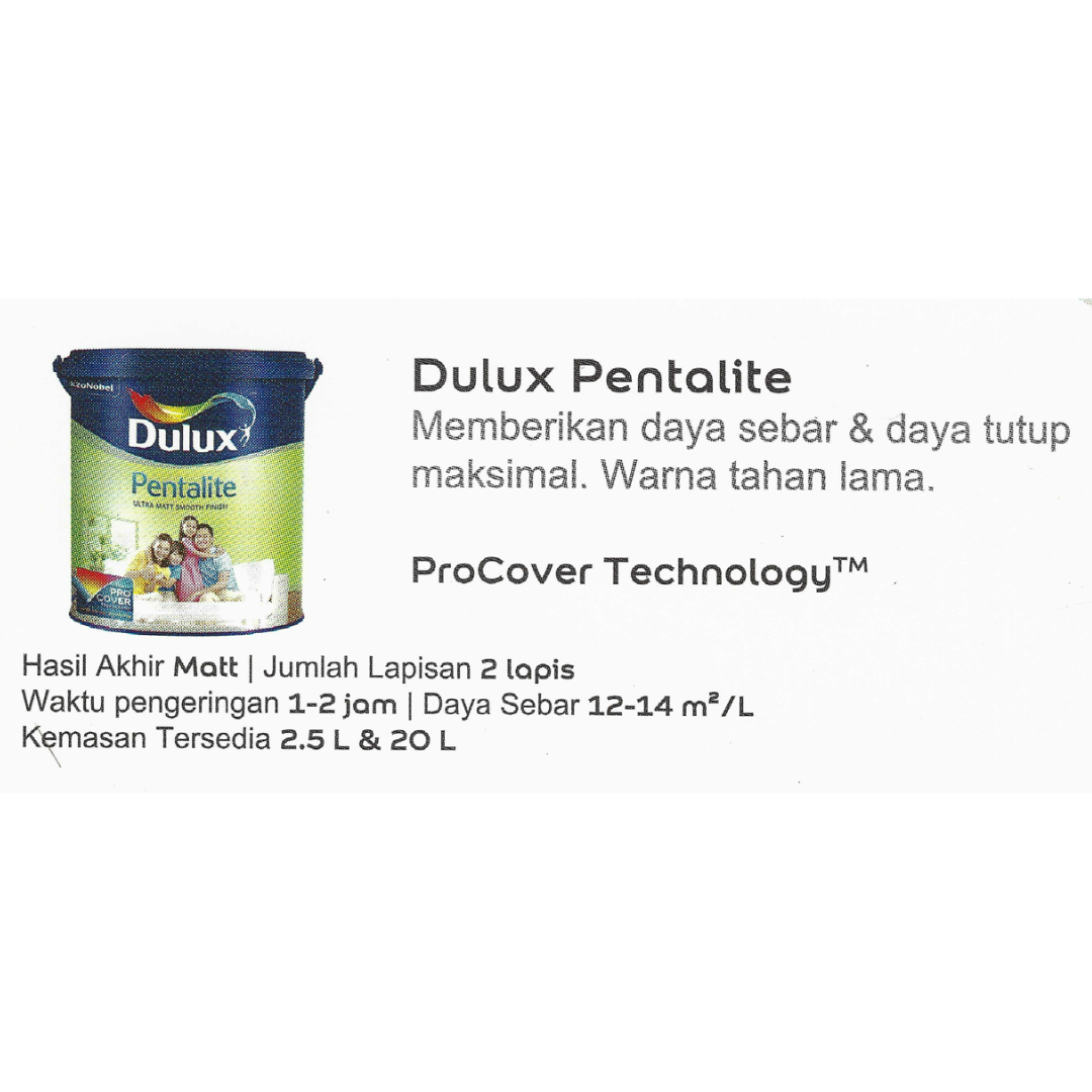 Dulux Pentalite (White) tinting