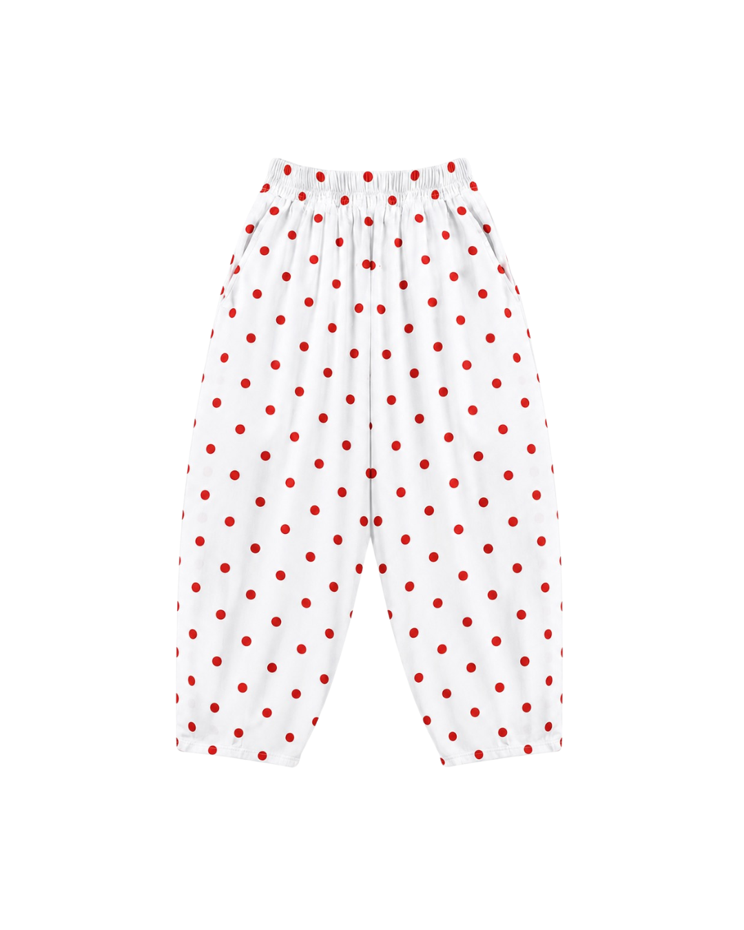 KREM Barren Baloon Pants - Dots Red