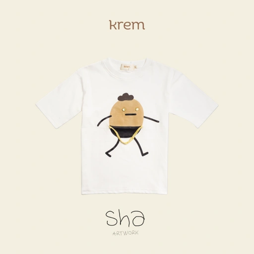 Image of KREM x Shacha - Little Artist Tees Potato
