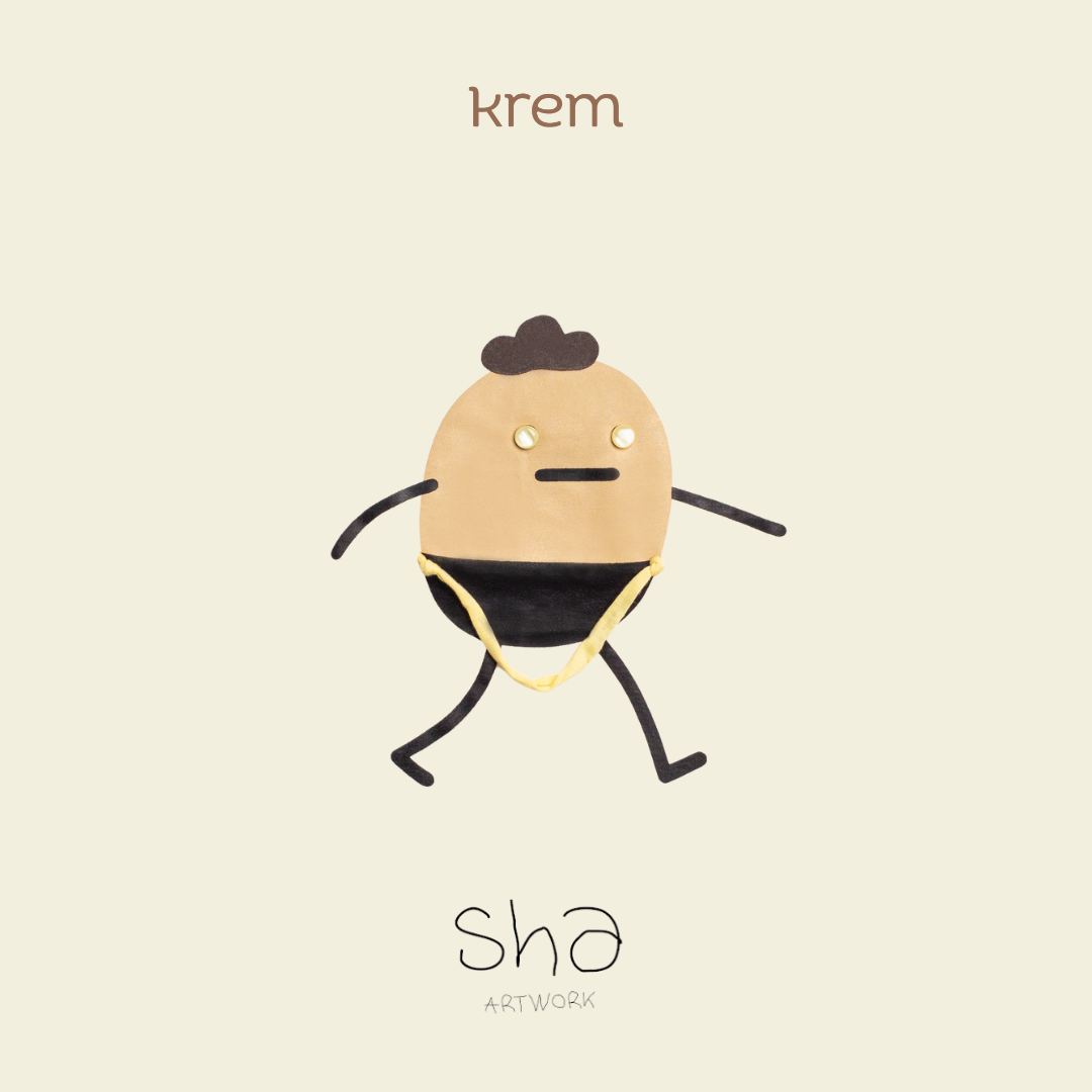 KREM x Shacha - Little Artist Tees Potato