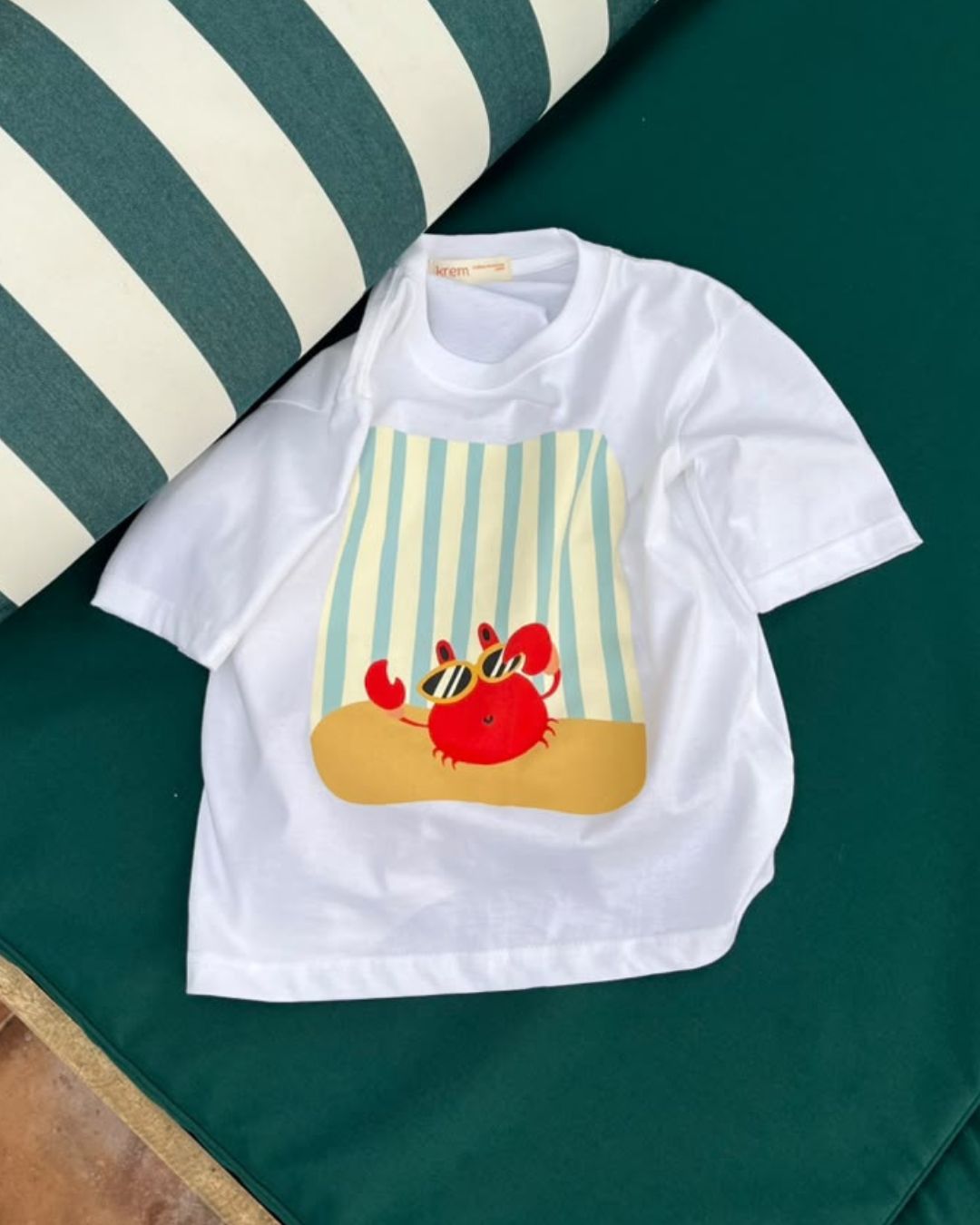 KREM Summer Crab Tees Kids