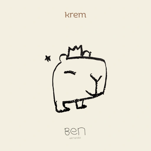 Image of KREM x Ben - Little Artist Tees Capibara