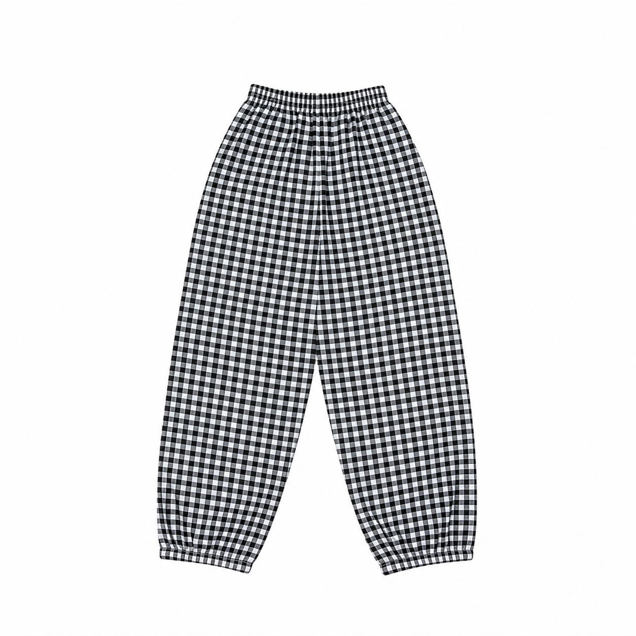KREM Barren Baloon Pants - Square Black