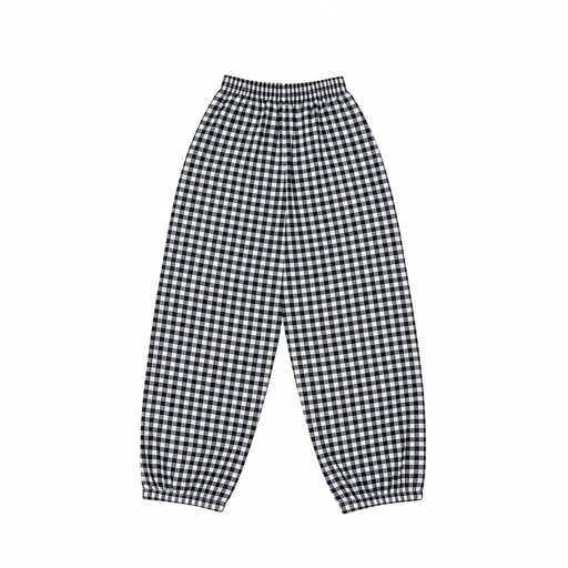 KREM Barren Baloon Pants - Square Black