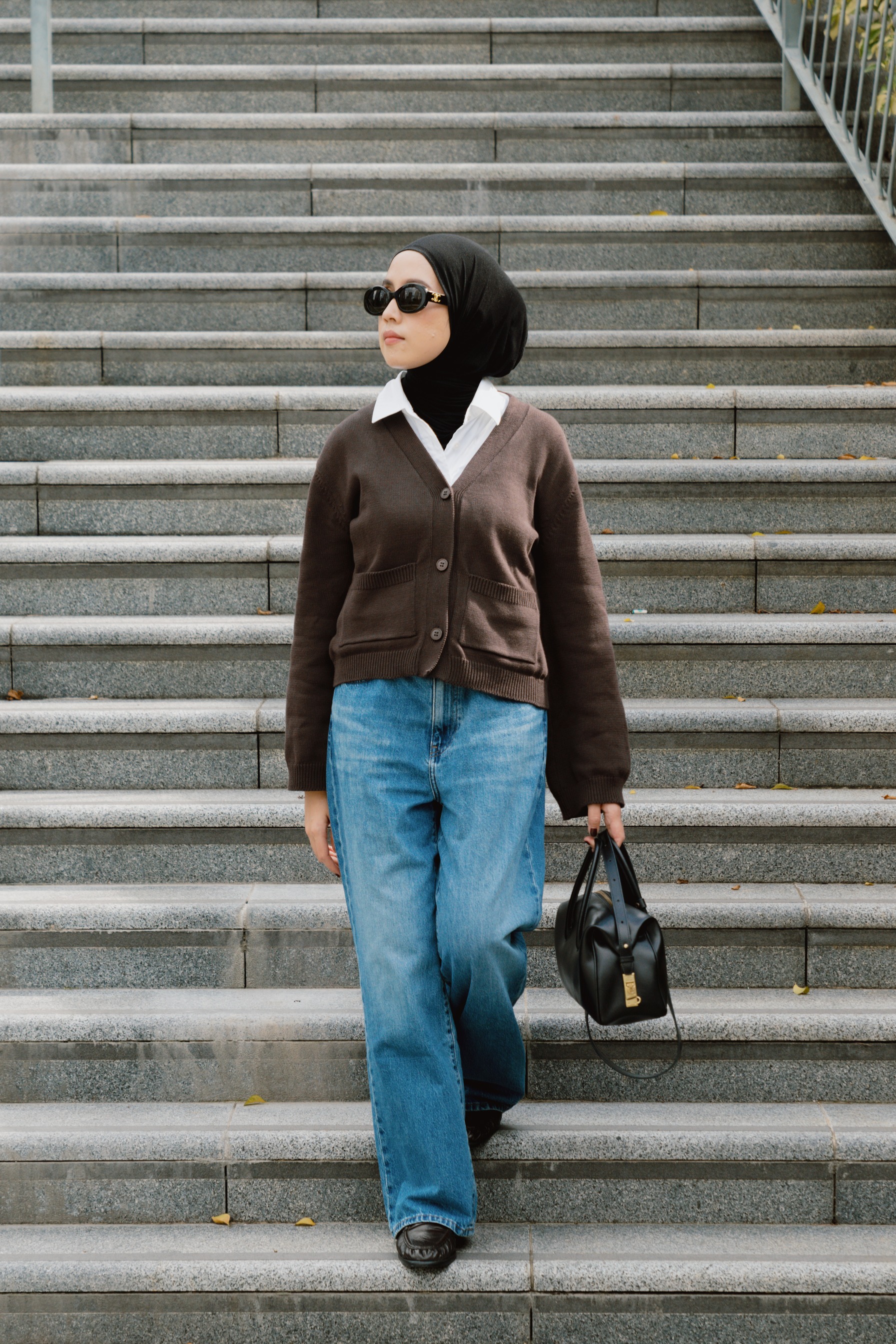 Elle Cardigan - Brown
