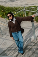 Elle Cardigan - Brown