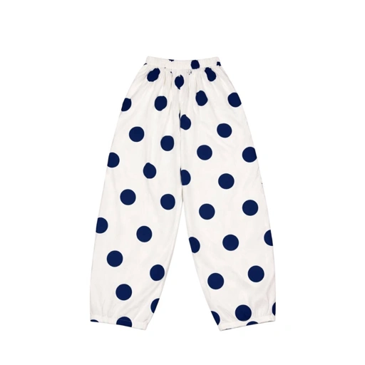 Image of Barren Baloon Pants - Dots Navy