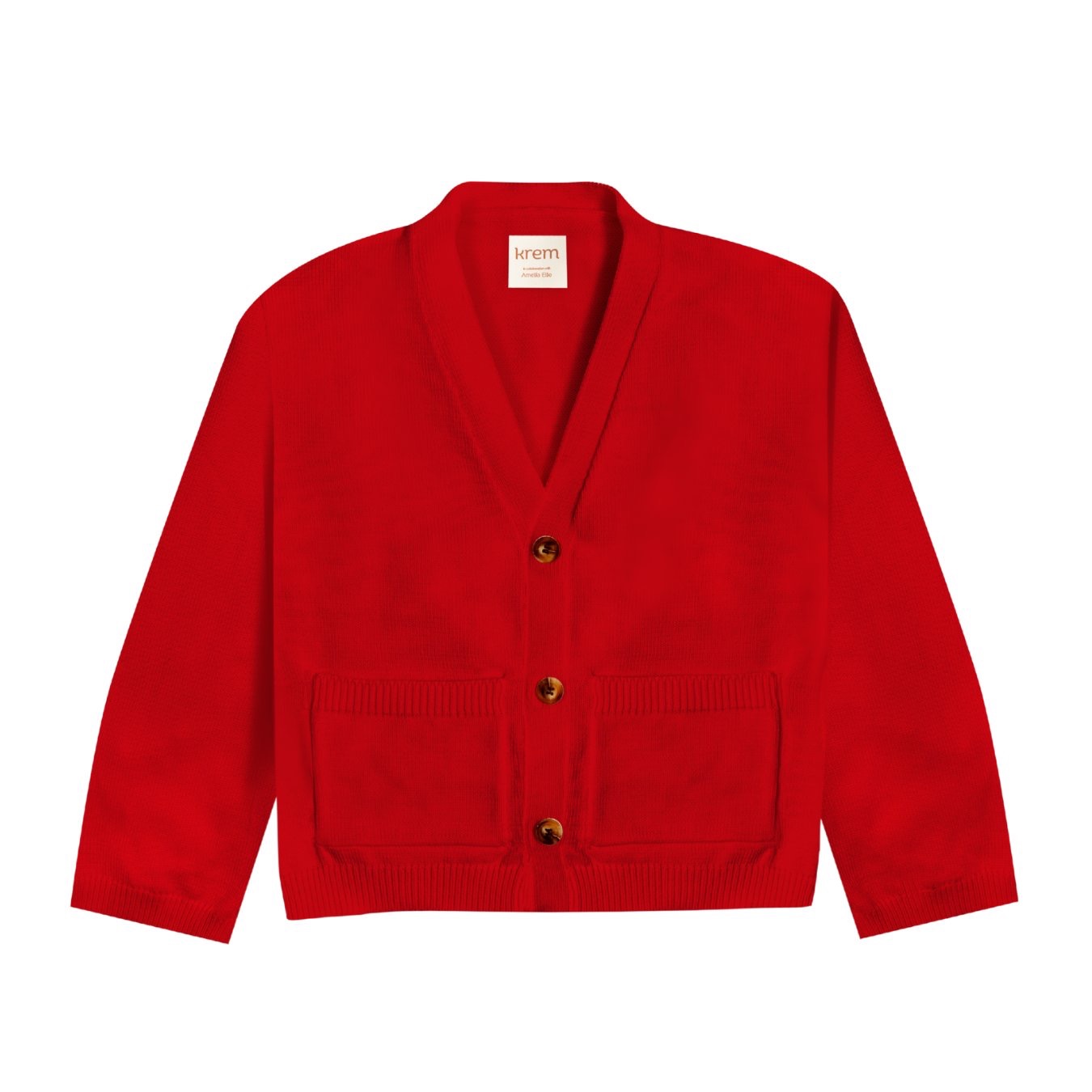 Elle Cardigan - Red