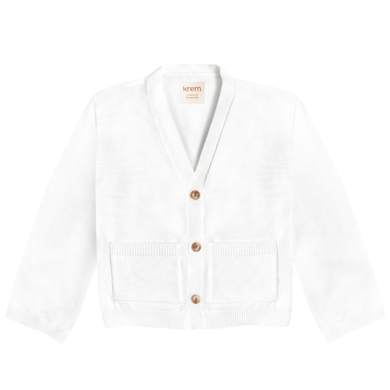 Elle Cardigan - White