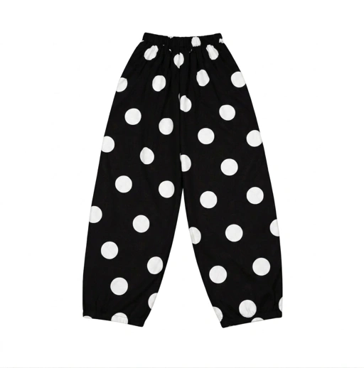 KREM Barren Baloon Pants - Dots Black