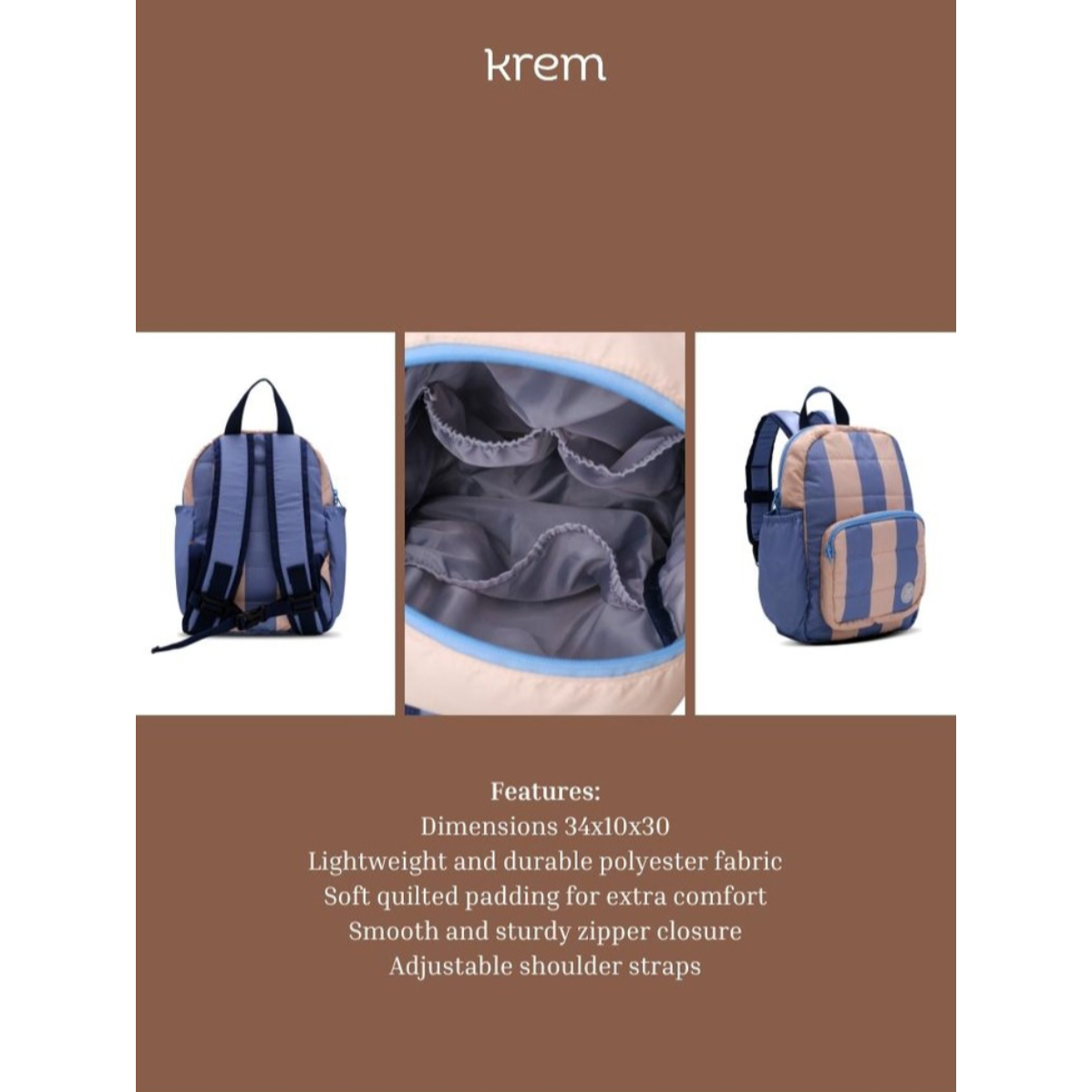 KREM Hallstatt Backpack Midnight