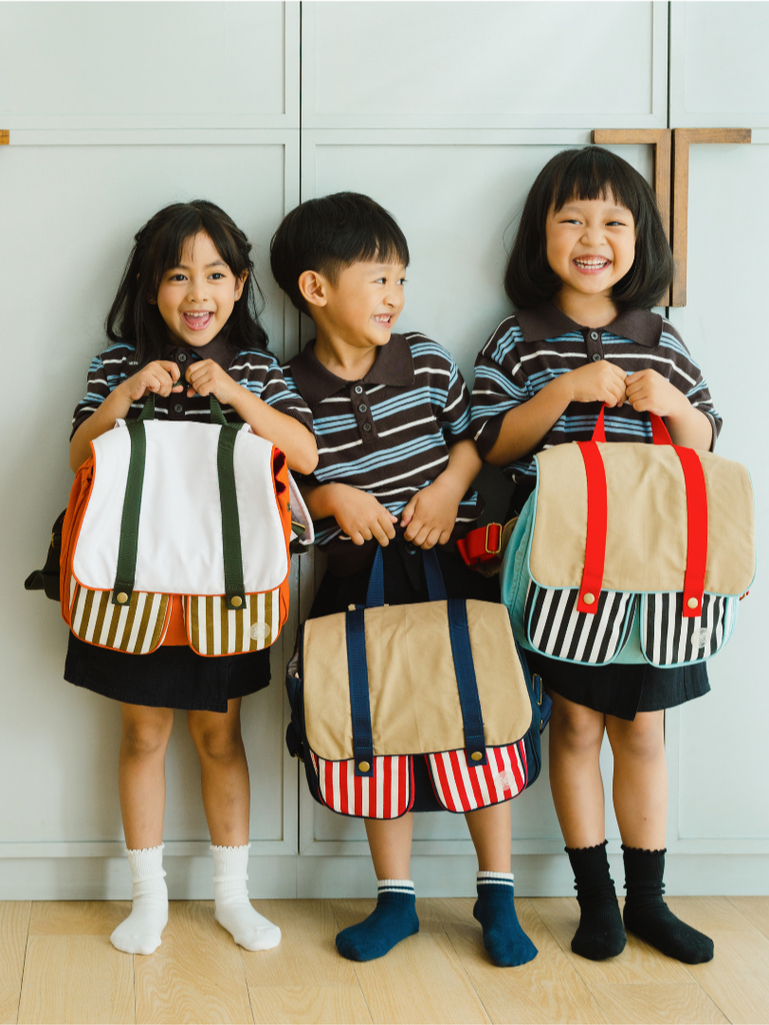 KREM Tas Ransel Anak Sekolah Premium | Provence Backpack