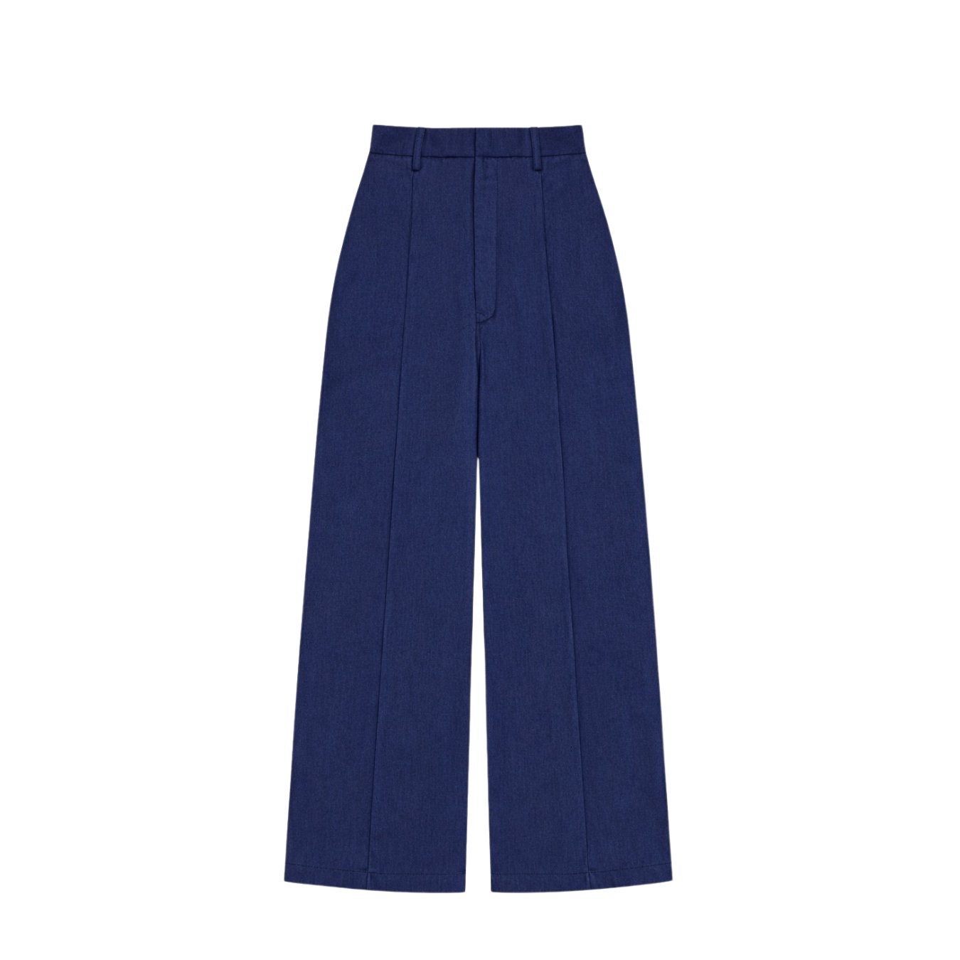 Denim Lining Pants Mom - Denim Blue