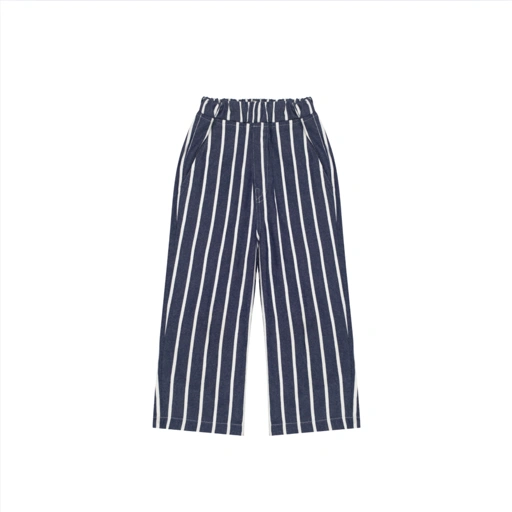 Image of KREM Sommerville Pants - Denim Stripes