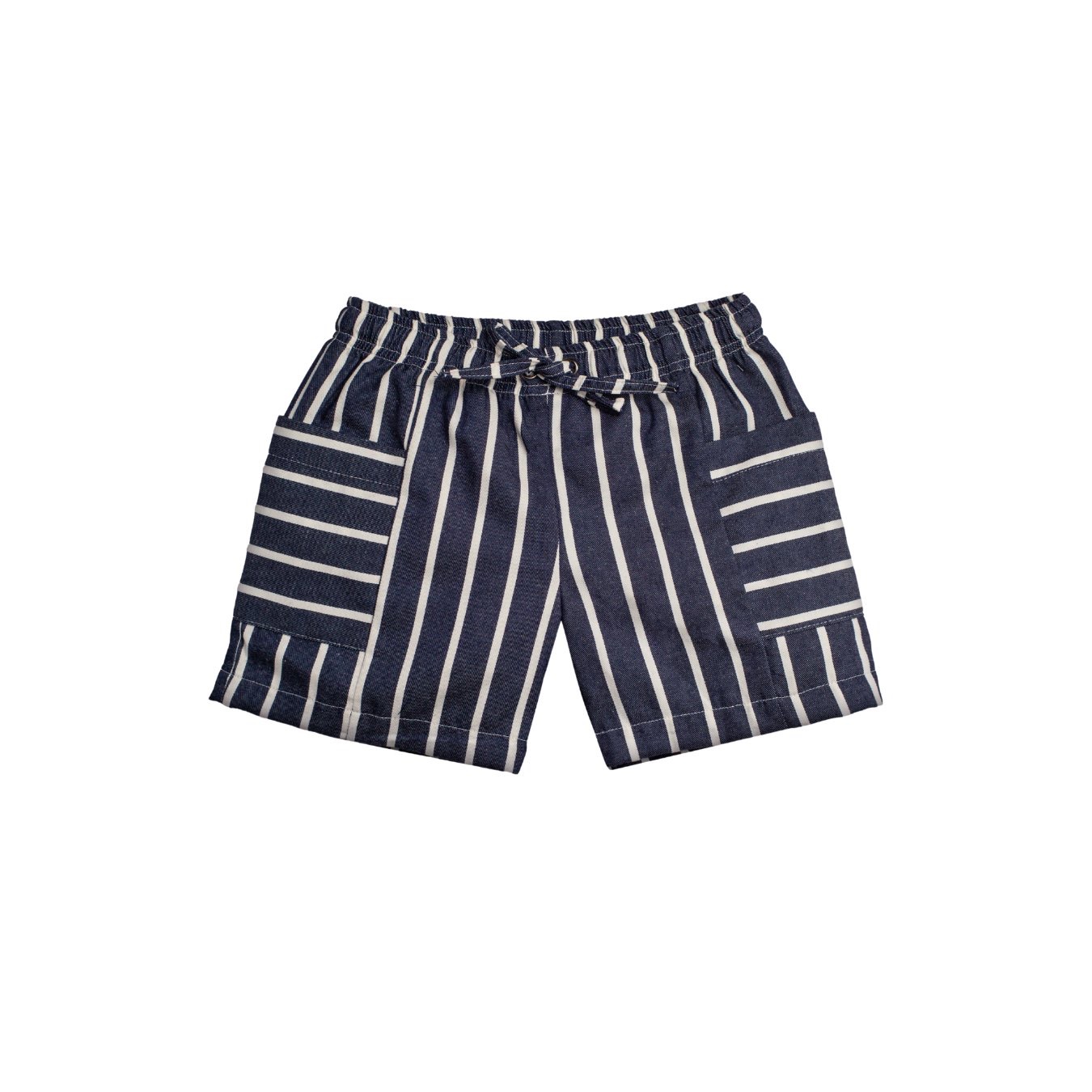 Sommer Short Pants - Denim Stripes