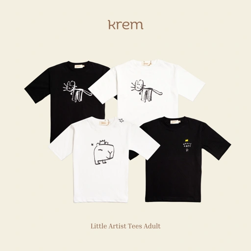 Image of KREM Little Artist Tees for Adult