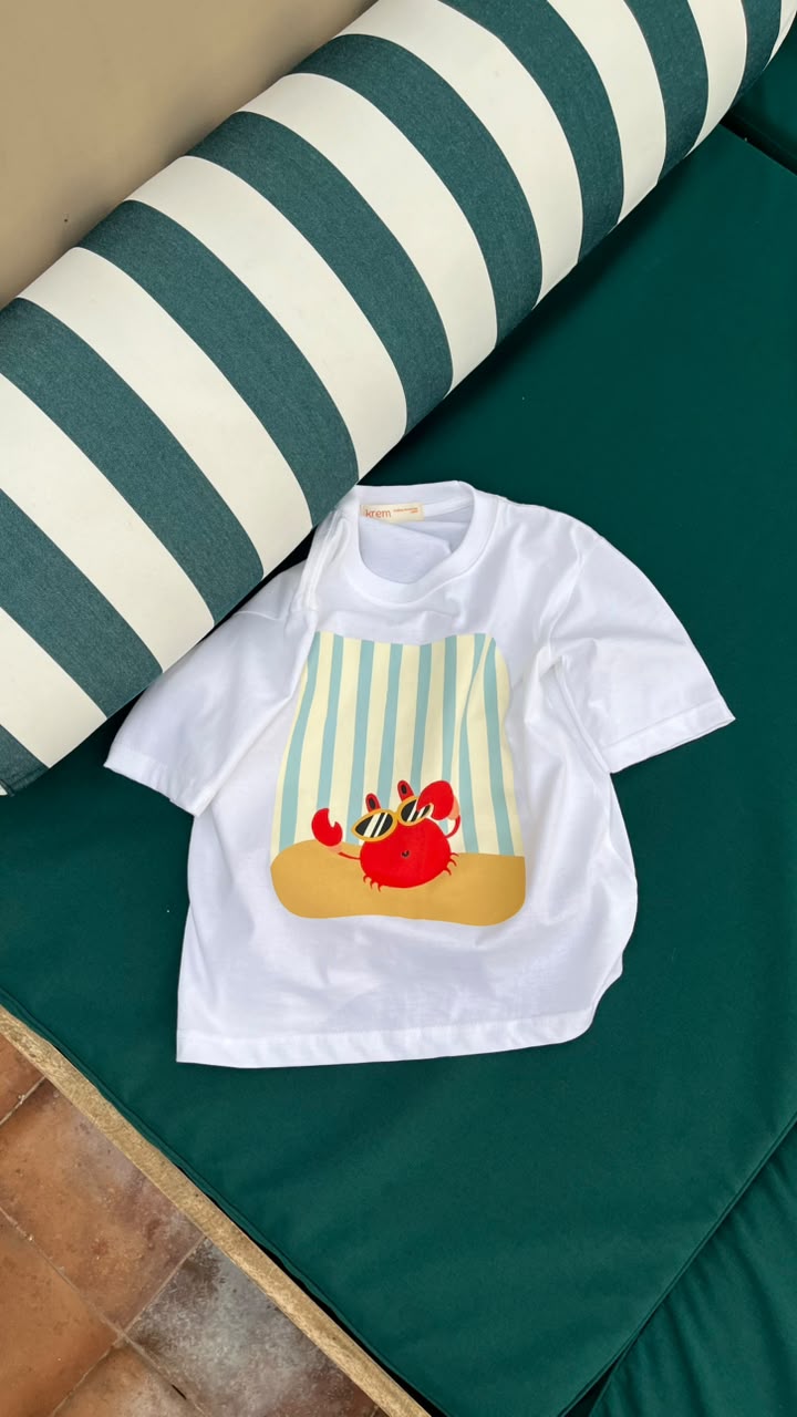 KREM Summer Crab Tees- Adults