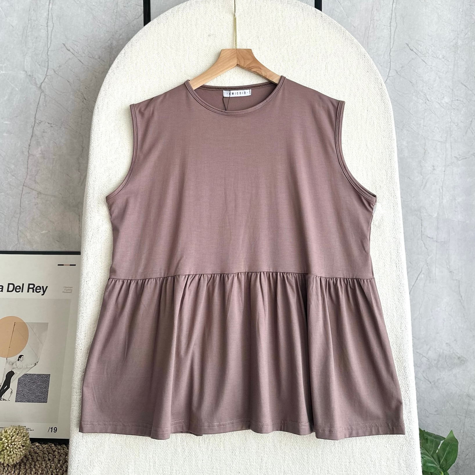 Kensie inner ruffle