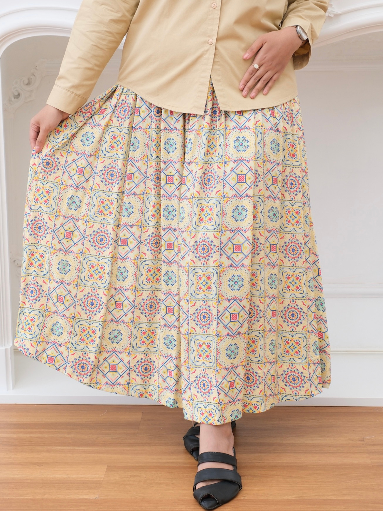 Floral skirt