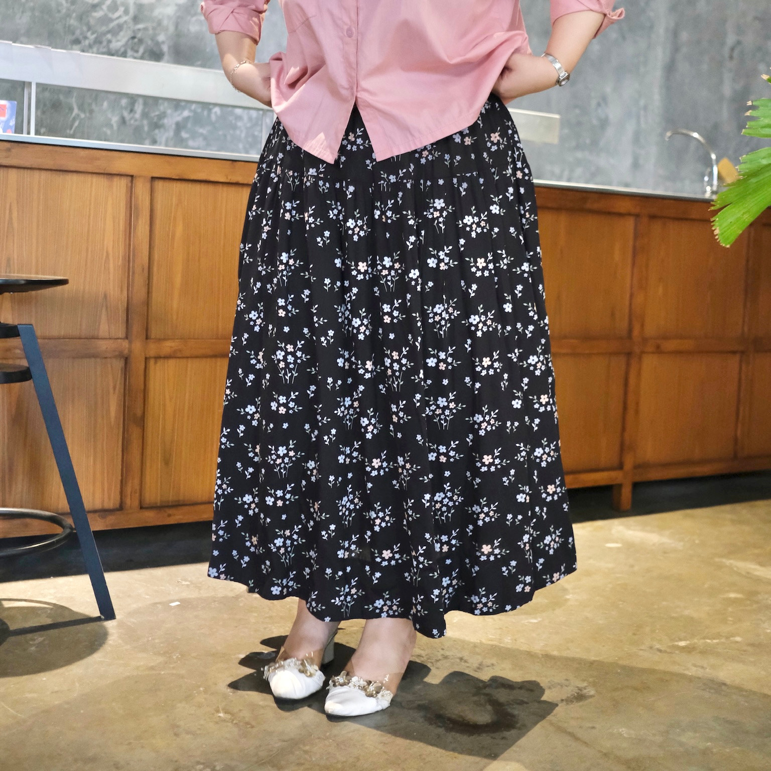 Floral skirt