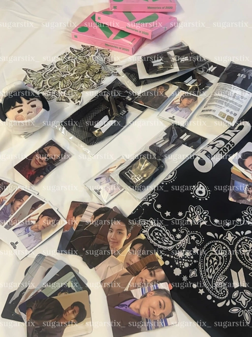 Image of [ Ready Stock ] Handcarry Official Merch BTS FESTA, HOTS Merch & Jhope Exhibition Merch