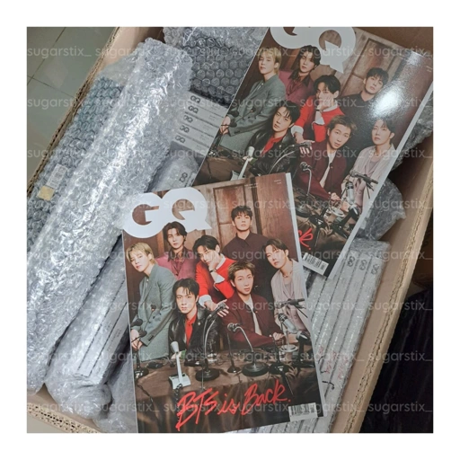 Image of [ PELUNASAN ] BTS GQ MAGAZINE 