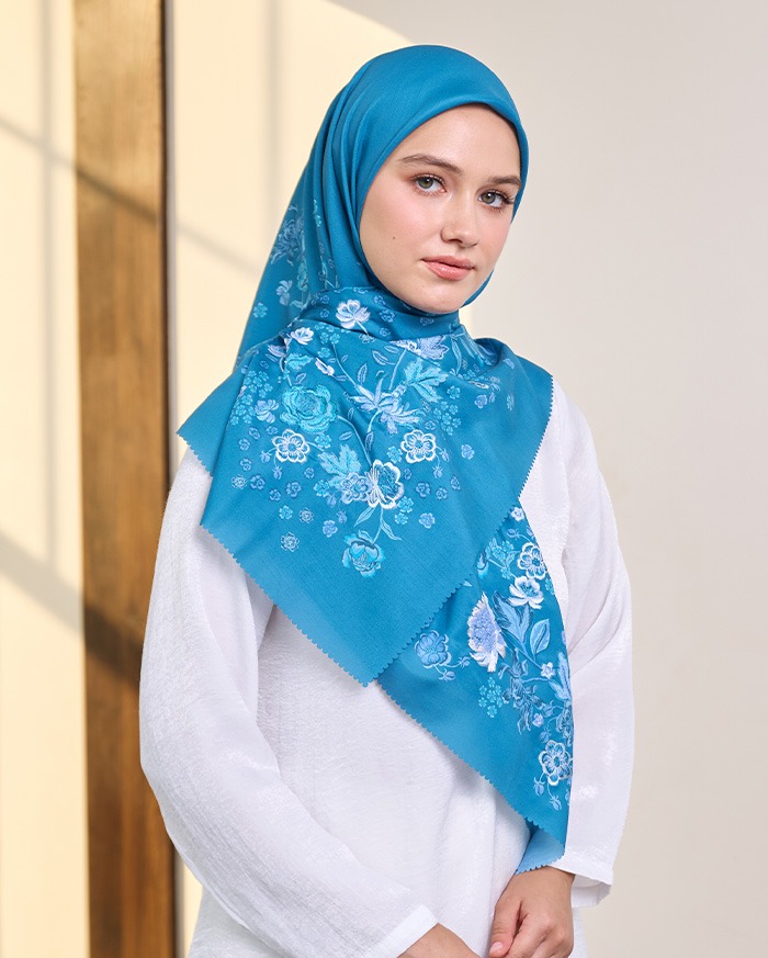 Arumanika - Artful Hijab in Teal