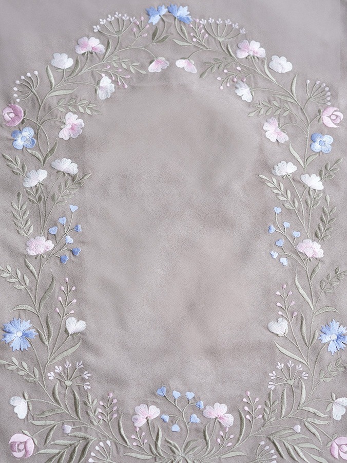 Swaranismara - Mini Prayer Mat in Grey