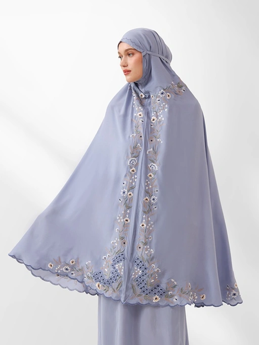 Image of Swaranismara - Light Prayer Robe in Blue
