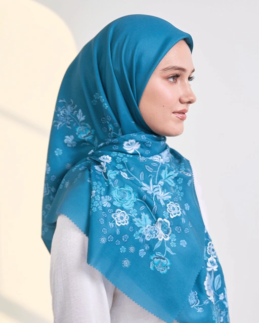 Arumanika - Artful Hijab in Teal