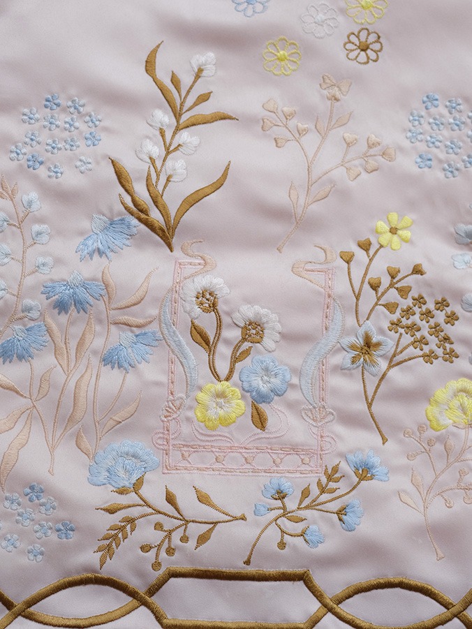 Swaranismara - Luxe Prayer Mat in Blush