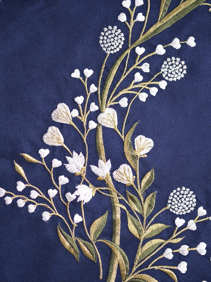 Swaranismara - Mini Prayer Mat in Navy