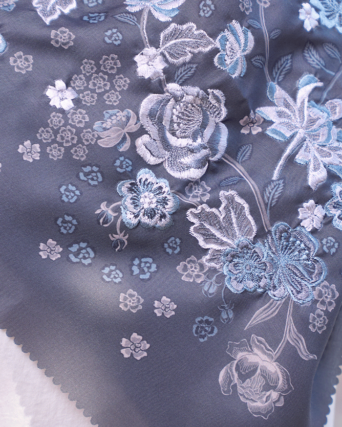Arumanika - Artful Hijab in Charcoal