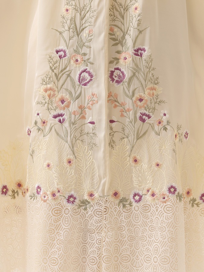 Swaranismara - Signature Prayer Robe in Bone
