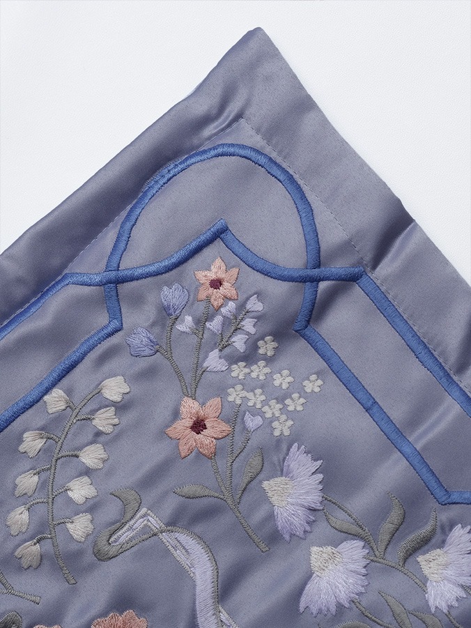 Swaranismara - Luxe Prayer Mat in Blue